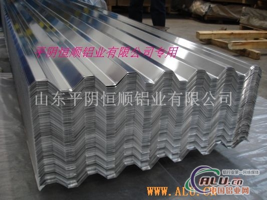 壓型合金鋁板，瓦楞鋁板，壓型瓦楞鋁板，腹膜瓦楞鋁板，出口瓦楞鋁板