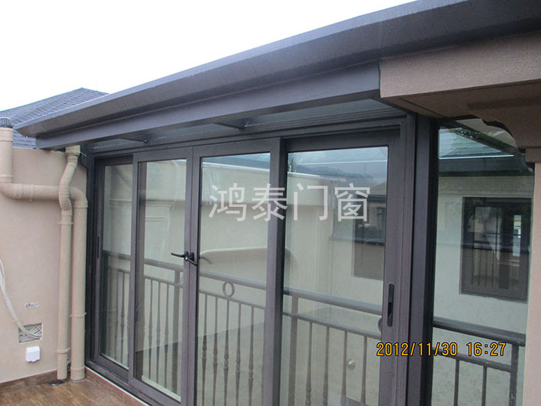 高档门窗玻璃铝合金房厂家