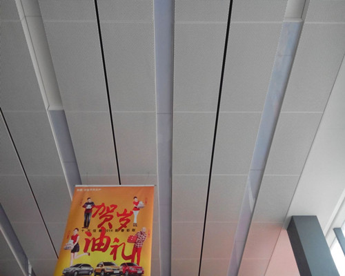 東風啓辰白色柳葉孔鍍鋅鋼板天花生產商