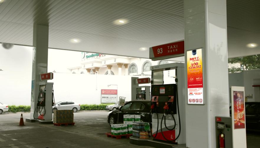 中石化加油站指定鋁圓角包柱廠家