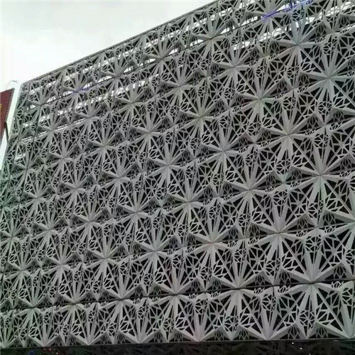 沈阳氟碳幕墙雕花铝单板专业厂家设计生产 