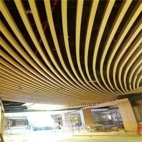 铝方通 弧形铝方通 弧形屏障铝方通天花