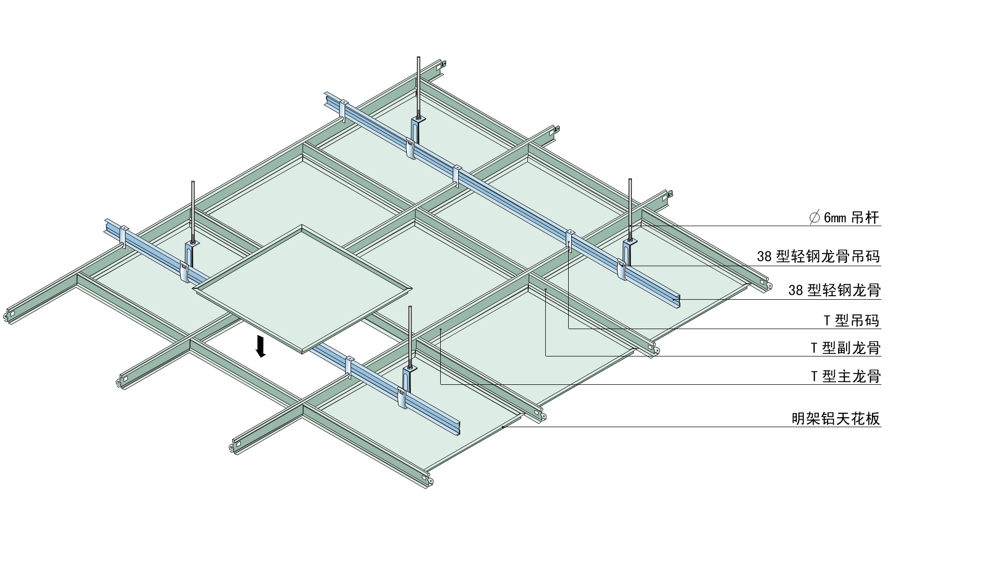 t字龙骨天花安装示意图.jpg