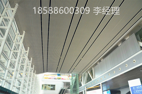 海南省走廊通道通透式鋁方通規格
