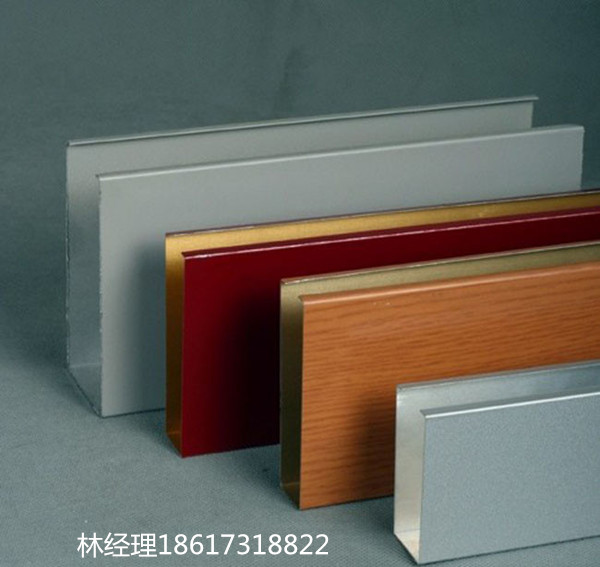 鄭州市木紋鋁方通 弧形鋁方通價格