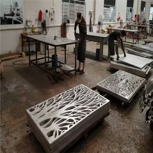 紹興鏤空雕花設計　藝術裝飾鋁單板雕花廠家