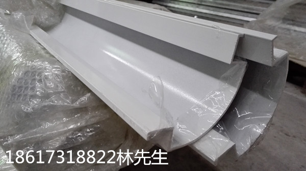 中石油加油站包柱铝圆角（铝型材）