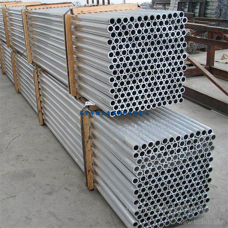 鋁管 6063鋁管 高品質鋁管  金色氧化鋁管