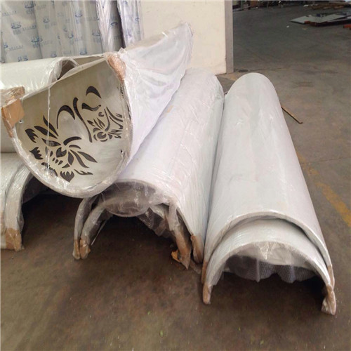 镂空雕花包柱铝单板大量出售广州生产