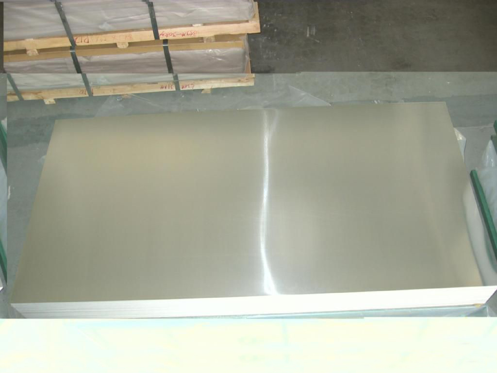 优质铝板5052合金铝板 单面覆膜铝板
