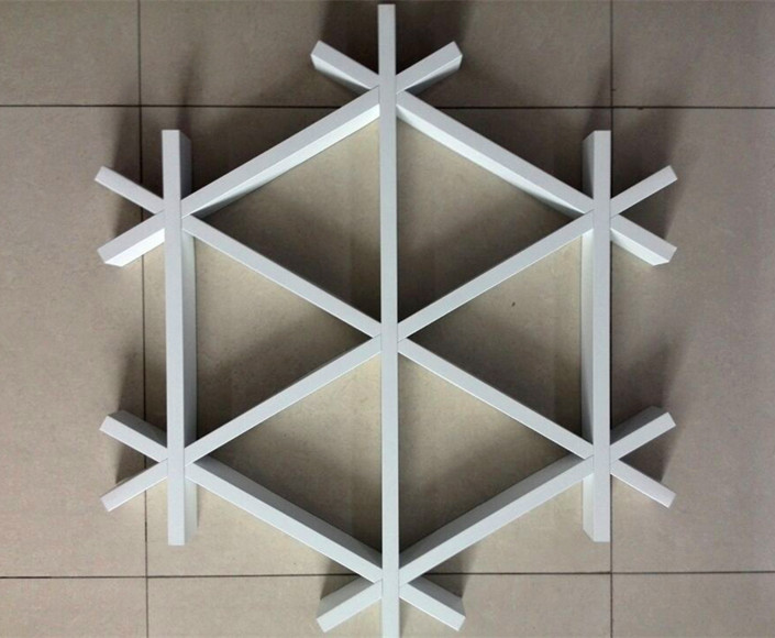 三角形鋁格柵產品結構