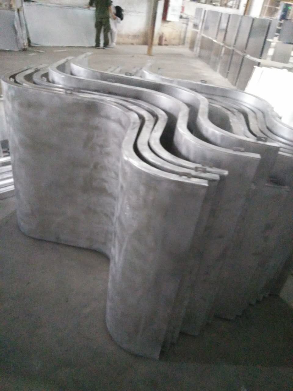 包住樑材料雕刻鋁單板 供應包住樑鋁制品
