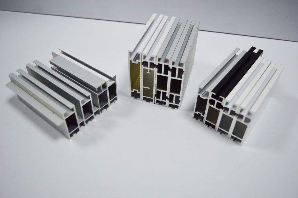 供应单槽铝型材 双槽铝型材 槽型三角铝型材_铝合金