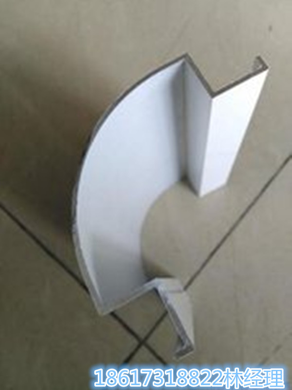 昆明加油站高光白色包柱铝型材