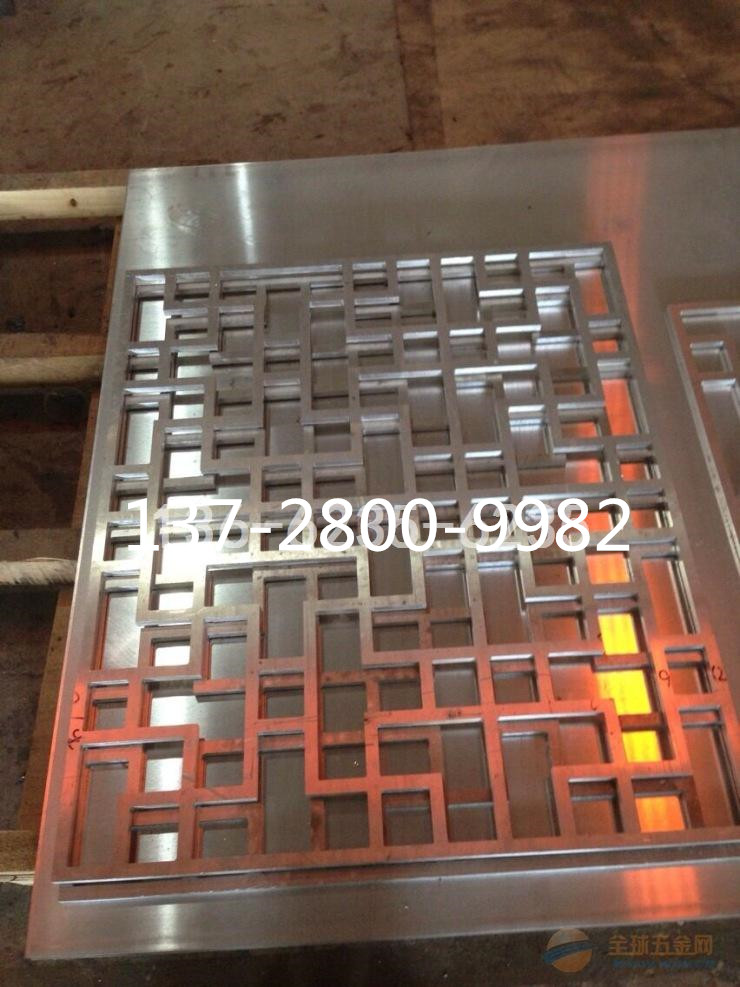 廈門廠家生產燒焊拼接鋁扁條窗花銷售價格