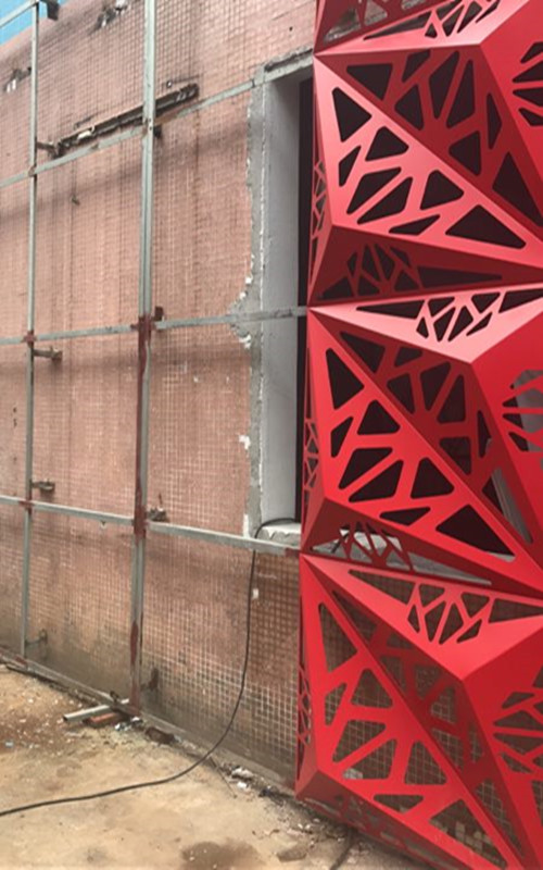溫州市鋁板雕花　雕花鋁單板幕牆生產廠家