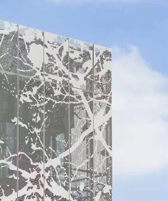 藝術衝孔鋁單板——廣東德普龍建材有限公司