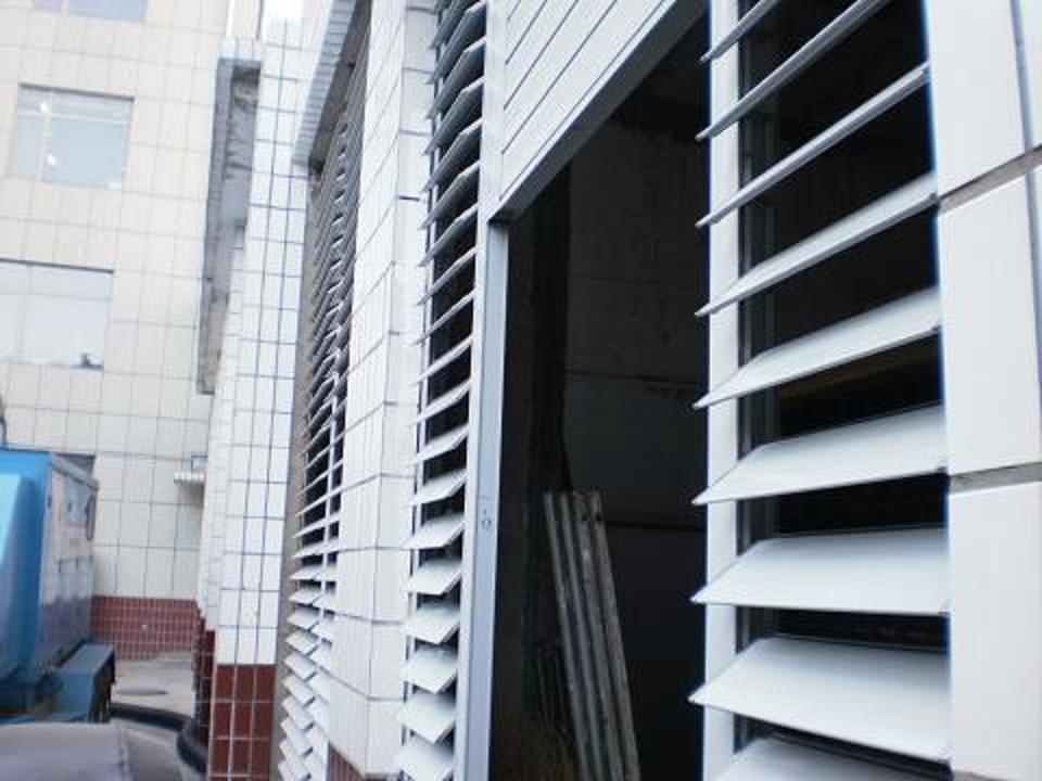 广州铝合金百叶窗生产厂家外墙专用铝百叶窗