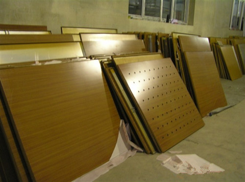 仿木紋吊頂鋁單板 室內弧形鋁單板生產技術