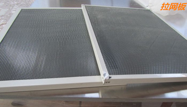 網格板-鋁拉網格板-勾搭式鋁拉網格板天花