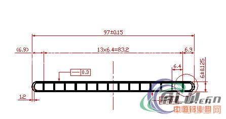 电子散热器的分类-型材铝