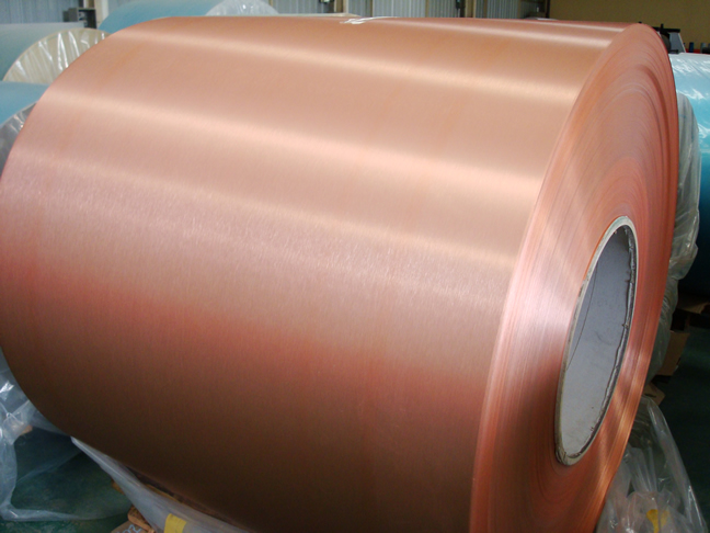 Painted aluminum coil