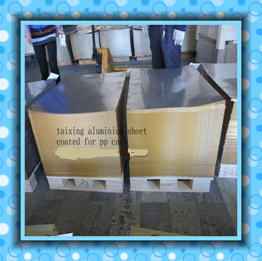 aluminium sheet for pp caps material