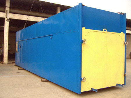 Aluminium extruded section aging oven