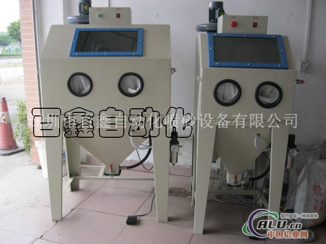 百鑫表面产品处理生产线喷砂设备机械