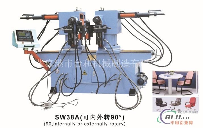 台和SW38A双头液压弯管机 