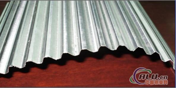 Corrugated aluminum core