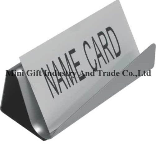 business card holder,Metal Menu Holder