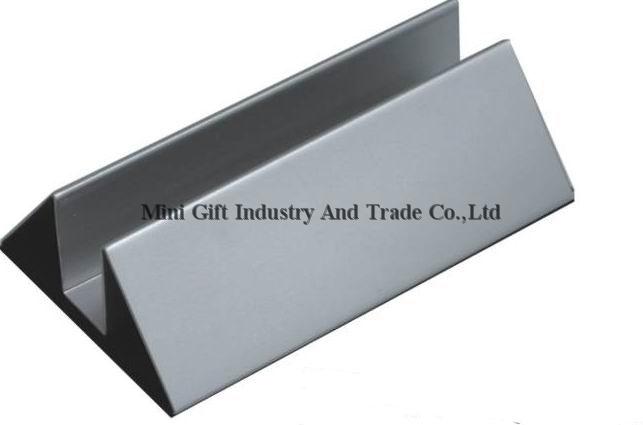 business card holder,aluminum Menu Holder