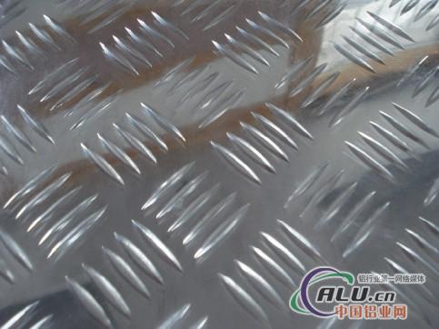花纹铝板 大、小五筋花纹铝板生产