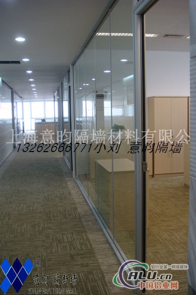 上海单层玻璃隔断2012价格