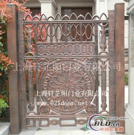 铸铝庭院门-铸铝门厂家