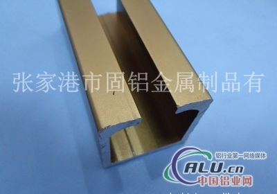 优异合金钢移门滑轨铝型材 