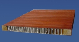 Aluminum honeycomb panel for furniture use