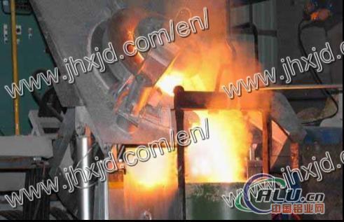 Steel Shell Copper Melting Furnace 3ton