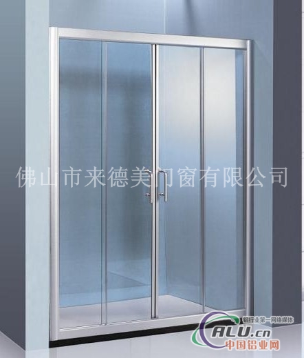 门窗铝材 卫生间玻璃门