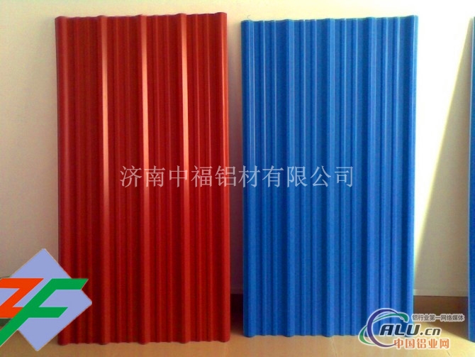 彩色压型铝板山东加工厂铝瓦