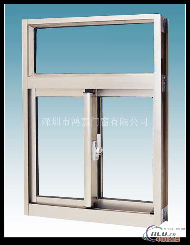 高端白色铝合金推拉窗_铝合金门窗-深圳市鸿泰门窗