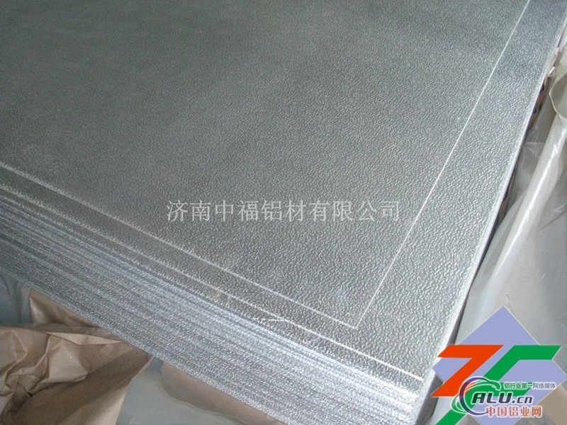 上海高产量桔皮压花装饰合金铝板