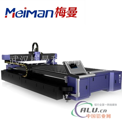 梅曼600W铝板激光切割机成功上市