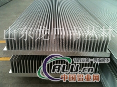 500mm宽的6063T5散热器铝型材