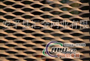 汇金铝板网的主要类型网状及应用