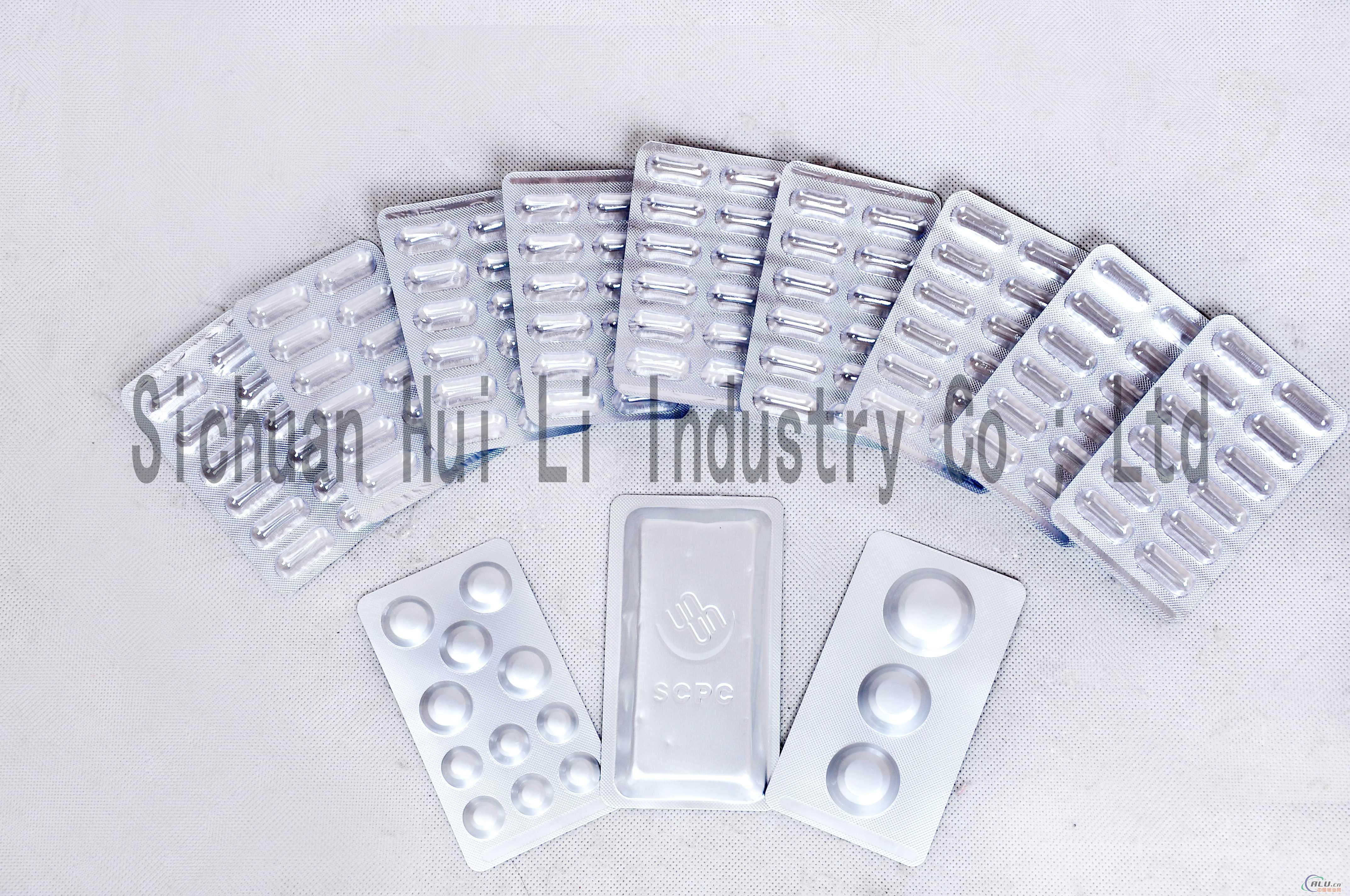Plain Pharmaceutical Aluminium Blister Foil 20-30microns