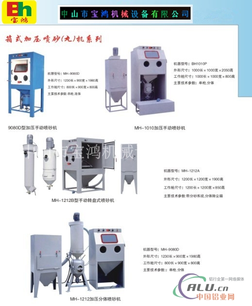 高压手动喷砂机