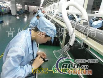 透明喇叭吸烟罩锡焊流水线吸烟罩