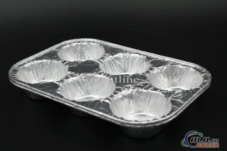 Rectangle aluminium foil container